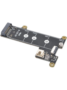 X1001 Top-Mounted PCIe to NVMe SSD Expansion Shield for Raspberry Pi 5