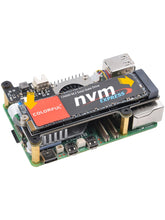 Load image into Gallery viewer, X1001 Top-Mounted PCIe to NVMe SSD Expansion Shield for Raspberry Pi 5