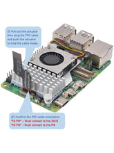Load image into Gallery viewer, X1013 PCIe to 10-Port USB Hub for Raspberry Pi 5
