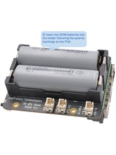 Load image into Gallery viewer, X1205 Dual 21700 UPS Expansion Board for Raspberry Pi 5