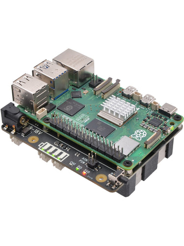 X1205 Dual 21700 UPS Expansion Board for Raspberry Pi 5