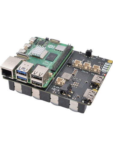 X1206 Quad 21700 UPS Power Management Board for Raspberry Pi 5