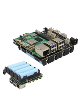 Load image into Gallery viewer, X1202 Quad 18650 UPS Power Management Board for Raspberry Pi 5