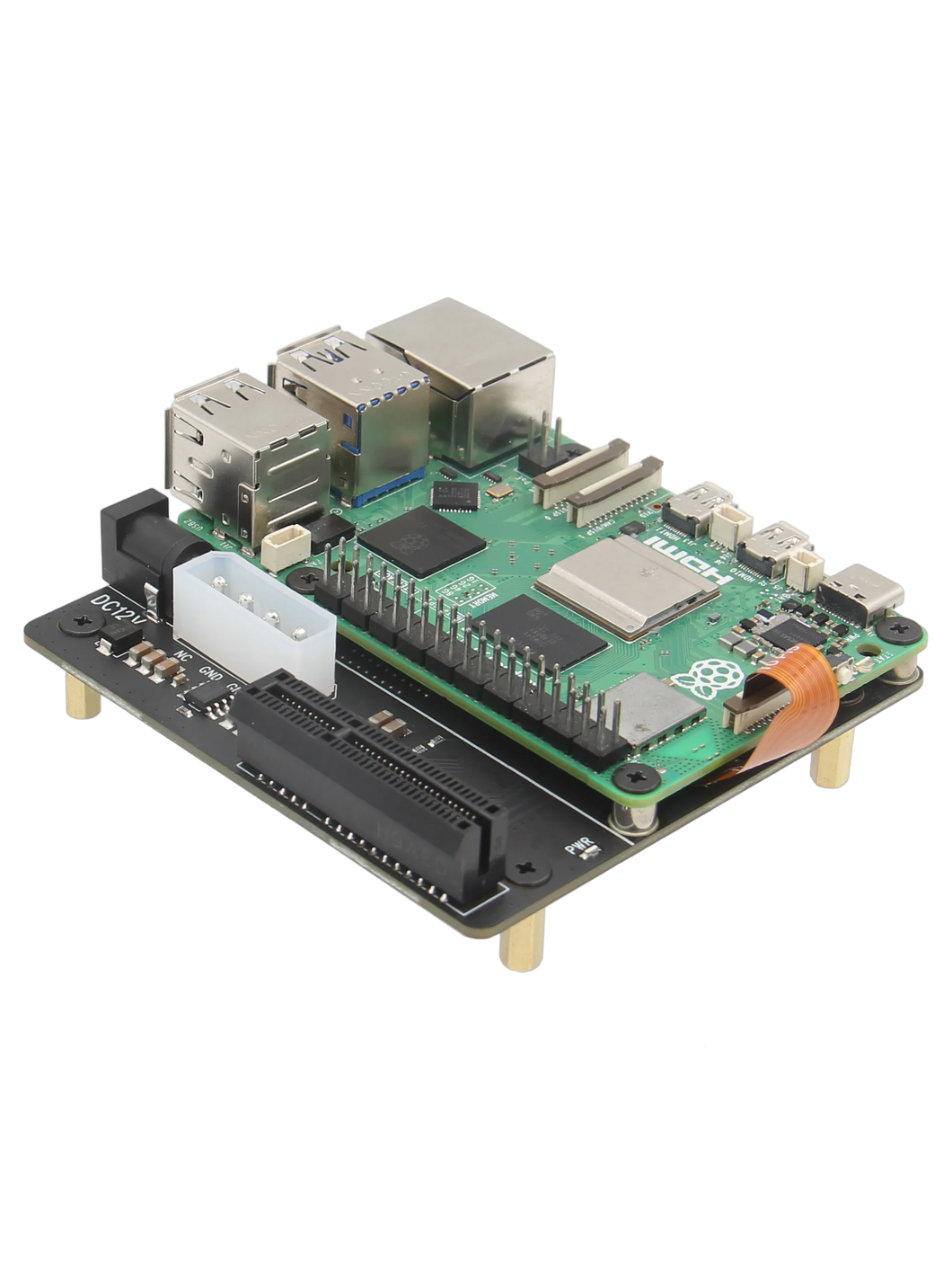 X1010 PCIe x4 Extension Board for Raspberry Pi 5