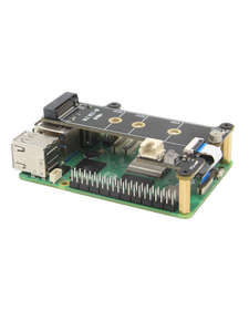 X1001 Top-Mounted PCIe to NVMe SSD Expansion Shield for Raspberry Pi 5