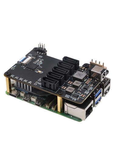 X1009 PCIe to 5-Port SATA Expansion for Raspberry Pi 5