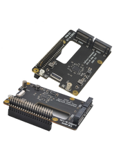 Load image into Gallery viewer, X1004 Top-Mounted Dual 2280 NVMe SSD Shield for Raspberry Pi 5