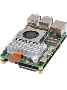 X1002 Bottom-Mounted PCIe to NVMe SSD Expansion Shield for Raspberry Pi 5