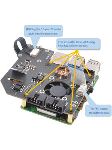 X630-A8 HDMI Capture & Remote KVM Kit for Raspberry Pi 4